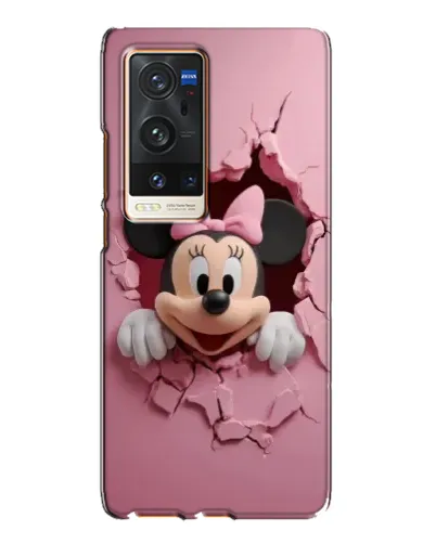 Чехол для Vivo X60 Pro Plus с картинкой «Минни сквозь стену» Чехол для Vivo X60 Pro Plus с картинкой «Минни сквозь стену»