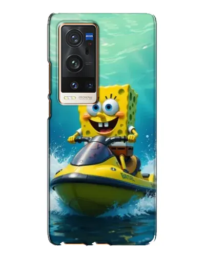 Чехол для Vivo X60 Pro Plus с картинкой «Спанч Боб на гидроцикле» Чехол для Vivo X60 Pro Plus с картинкой «Спанч Боб на гидроцикле»