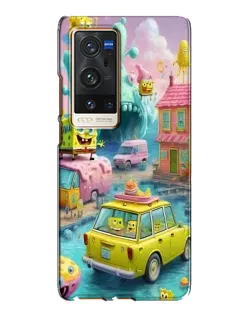Чехол для Vivo X60 Pro Plus с картинкой «Монстр-трак приключения»