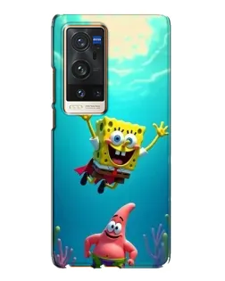 Чохол для Vivo X60 Pro Plus з картинкою «Спанч Боб під водою»
