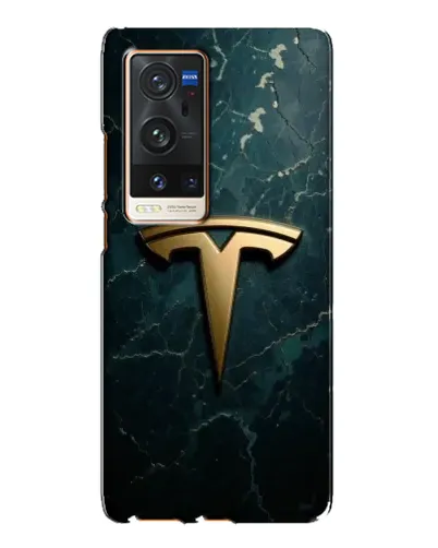Чохол для Vivo X60 Pro Plus з картинкою «Мармурова Tesla Gold» Чохол для Vivo X60 Pro Plus з картинкою «Мармурова Tesla Gold»