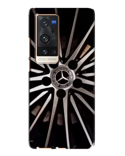 Чехол для Vivo X60 Pro Plus с картинкой «Диск Mercedes»