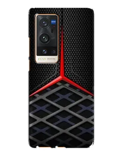 Чехол для Vivo X60 Pro Plus с картинкой «Mercedes Carbon Grid»