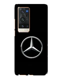 Чехол для Vivo X60 Pro Plus с картинкой «Mercedes классический лого»