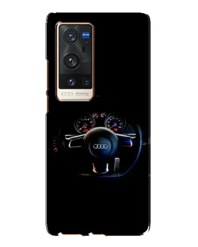 Чохол для Vivo X60 Pro Plus з картинкою «Салон Audi — кермо»
