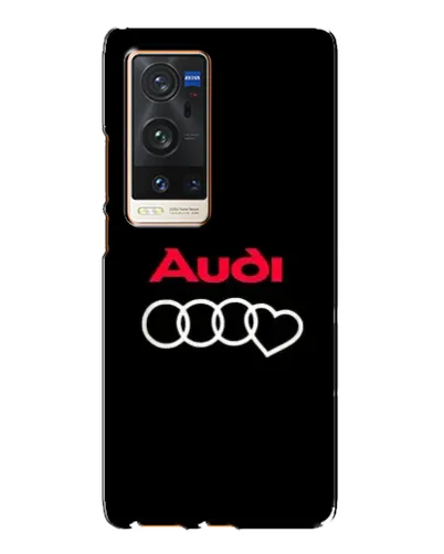 Чохол для Vivo X60 Pro Plus з картинкою «Логотип Audi Heart»