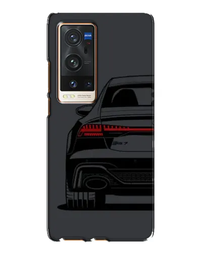 Чохол для Vivo X60 Pro Plus з картинкою «Задня частина Audi — арт»