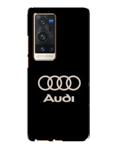 Чохол для Vivo X60 Pro Plus з картинкою «Audi — золотий логотип»