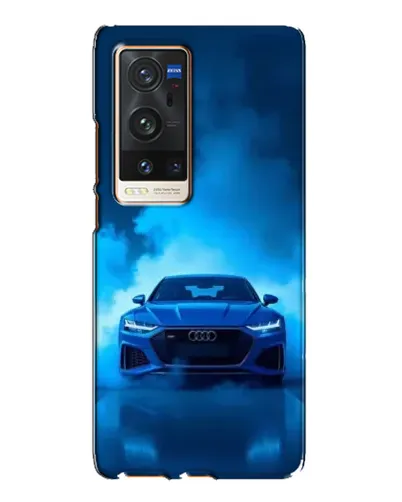Чохол для Vivo X60 Pro Plus з картинкою «Audi — блакитна енергія»