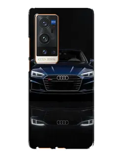 Чохол для Vivo X60 Pro Plus з картинкою «Audi — нічне відображення»