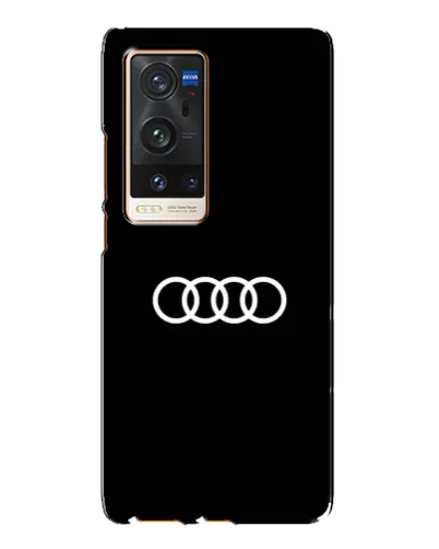 Чохол для Vivo X60 Pro Plus з картинкою «Audi White Logo»