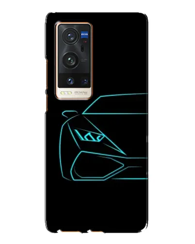 Чохол для Vivo X60 Pro Plus з картинкою «Блакитний силует Lamborghini» Чохол для Vivo X60 Pro Plus з картинкою «Блакитний силует Lamborghini»