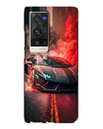Чохол для Vivo X60 Pro Plus з картинкою «Lamborghini червоний дим» Чохол для Vivo X60 Pro Plus з картинкою «Lamborghini червоний дим»