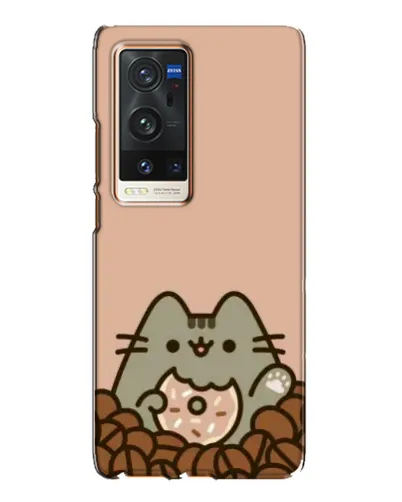 Чехол для Vivo X60 Pro Plus с картинкой «Кофейный Пушин»