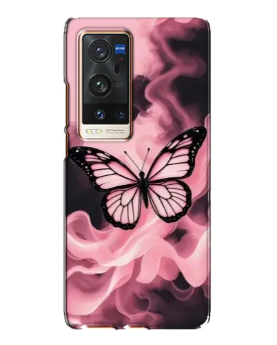 Чехол для Vivo X60 Pro Plus с картинкой «Бабочка в дыму» Чехол для Vivo X60 Pro Plus с картинкой «Бабочка в дыму»