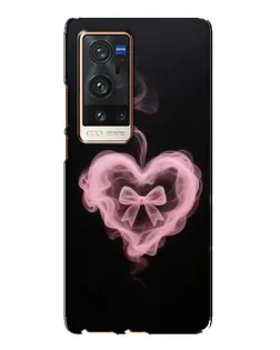 Чехол для Vivo X60 Pro Plus с картинкой «Дымчатое сердце»