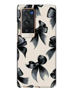 Чехол для Vivo X60 Pro Plus с картинкой «Банты Coquette»
