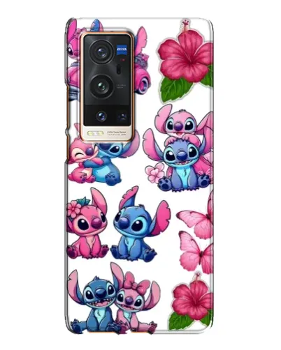 Чехол для Vivo X60 Pro Plus с картинкой «Стикеры Stitch и Angel» Чехол для Vivo X60 Pro Plus с картинкой «Стикеры Stitch и Angel»