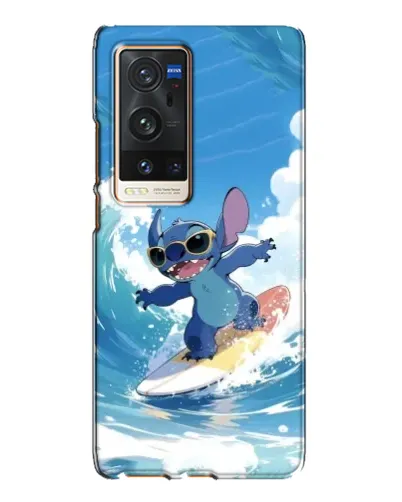 Чехол для Vivo X60 Pro Plus с картинкой «Стич на волне» Чехол для Vivo X60 Pro Plus с картинкой «Стич на волне»