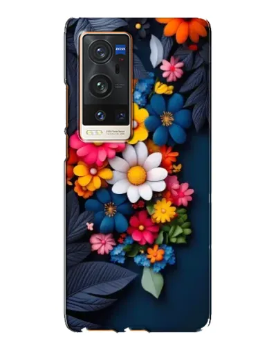 Чехол для Vivo X60 Pro Plus с картинкой «Цветочная феерия»