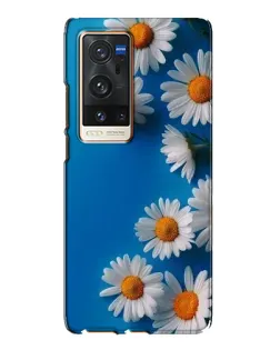 Чехол для Vivo X60 Pro Plus с картинкой «Белоснежные маргаритки»