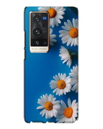 Чехол для Vivo X60 Pro Plus с картинкой «Белоснежные маргаритки»