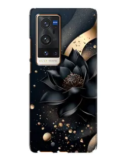Чехол для Vivo X60 Pro Plus с картинкой «Черный лотос»