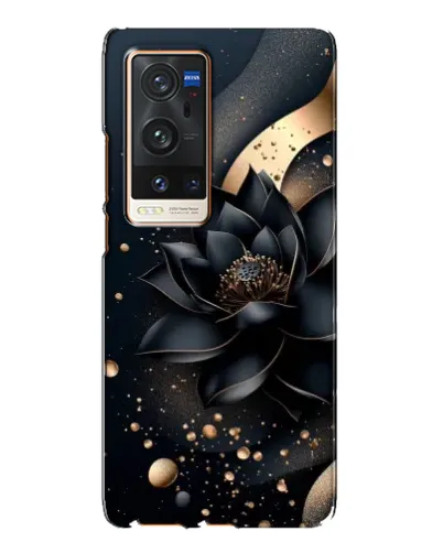 Чехол для Vivo X60 Pro Plus с картинкой «Черный лотос»