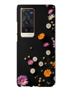 Чехол для Vivo X60 Pro Plus с картинкой «Цветочная композиция»