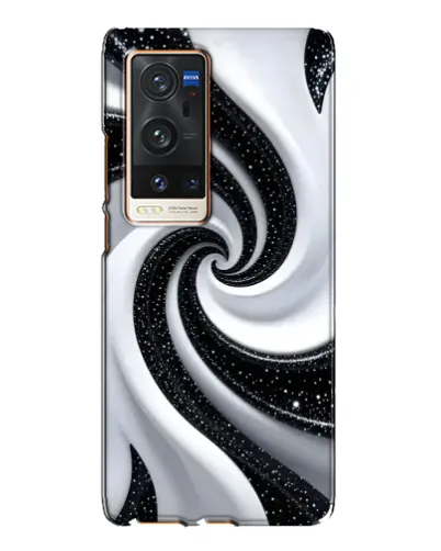 Чохол для Vivo X60 Pro Plus з картинкою «Чорно-біла спіраль» Чохол для Vivo X60 Pro Plus з картинкою «Чорно-біла спіраль»