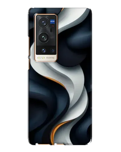 Чохол для Vivo X60 Pro Plus з картинкою «Об'ємні чорно-білі стрічки» Чохол для Vivo X60 Pro Plus з картинкою «Об'ємні чорно-білі стрічки»