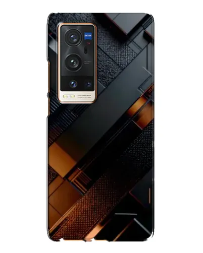Чохол для Vivo X60 Pro Plus з картинкою «Чорні геометричні блоки» Чохол для Vivo X60 Pro Plus з картинкою «Чорні геометричні блоки»