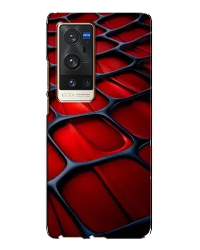 Чохол для Vivo X60 Pro Plus з картинкою «Червона глянцева сітка» Чохол для Vivo X60 Pro Plus з картинкою «Червона глянцева сітка»
