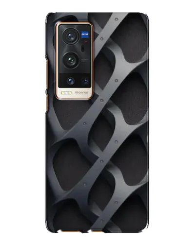 Чохол для Vivo X60 Pro Plus з картинкою «Об'ємне сіре плетіння» Чохол для Vivo X60 Pro Plus з картинкою «Об'ємне сіре плетіння»