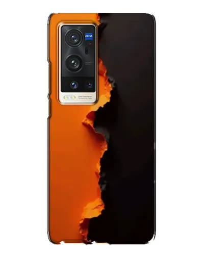 Чохол для Vivo X60 Pro Plus з картинкою «Помаранчевий розлом» Чохол для Vivo X60 Pro Plus з картинкою «Помаранчевий розлом»