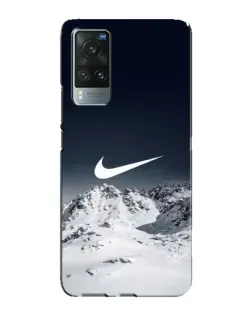 Чехол для Vivo X60 Pro с картинкой «Nike — зимние горы»