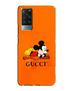 Чохол для Vivo X60 Pro з картинкою «Міккі Маус Gucci — помаранч» Чохол для Vivo X60 Pro з картинкою «Міккі Маус Gucci — помаранч»
