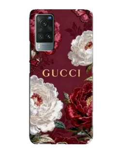 Чохол для Vivo X60 Pro з картинкою «Gucci — бордові троянди» Чохол для Vivo X60 Pro з картинкою «Gucci — бордові троянди»