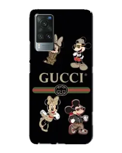 Чохол для Vivo X60 Pro з картинкою «Gucci — герої Disney та монограма» Чохол для Vivo X60 Pro з картинкою «Gucci — герої Disney та монограма»