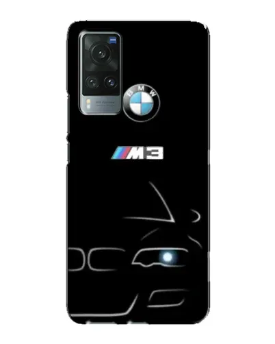 Чохол для Vivo X60 Pro з картинкою «Мінімалістичний принт BMW M3»