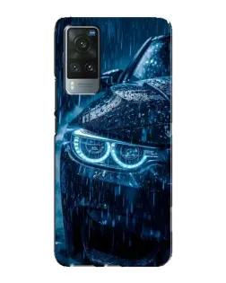 Чехол для Vivo X60 Pro с картинкой «BMW под дождем»