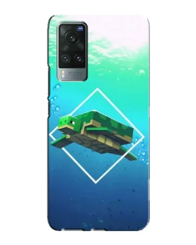 Чохол для Vivo X60 Pro з картинкою «Черепаха Minecraft» Чохол для Vivo X60 Pro з картинкою «Черепаха Minecraft»