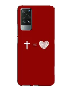 Чохол для Vivo X60 Pro з картинкою «Рівняння любові»