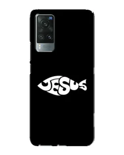 Чохол для Vivo X60 Pro з картинкою «Риба  Jesus»