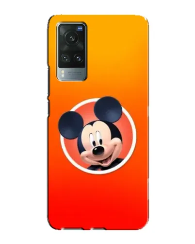 Чехол для Vivo X60 Pro с картинкой «Mickey в круге»