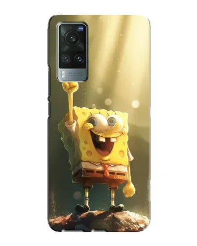 Чехол для Vivo X60 Pro с картинкой «Сияющий Спанч Боб» Чехол для Vivo X60 Pro с картинкой «Сияющий Спанч Боб»