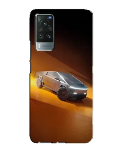 Чохол для Vivo X60 Pro з картинкою «Cybertruck у пустелі»