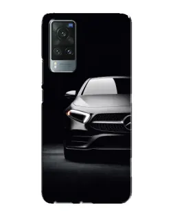 Чехол для Vivo X60 Pro с картинкой «Свет фар Mercedes»