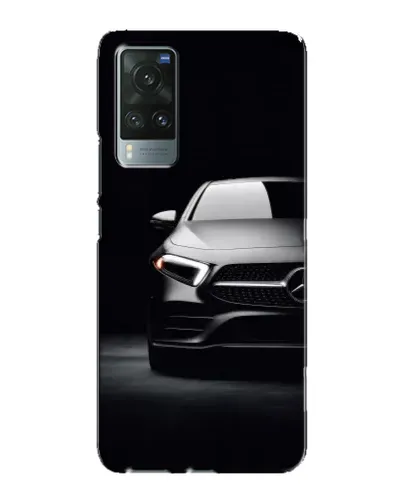 Чехол для Vivo X60 Pro с картинкой «Свет фар Mercedes»