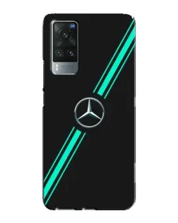 Чехол для Vivo X60 Pro с картинкой «Спортивные линии Mercedes»